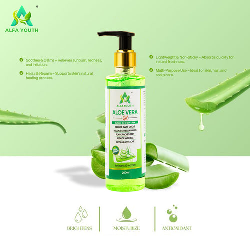 Alfa Youth Aloe Vera Gel - 200ml