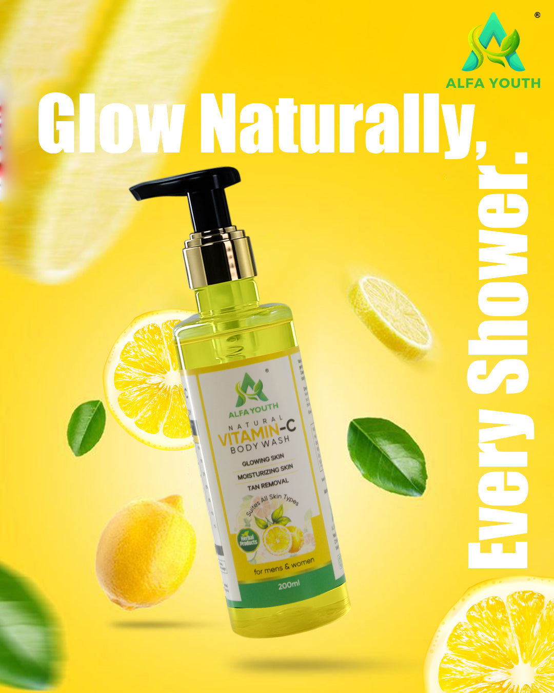 Alfa Youth Vitamin C Bodywash - 200ml