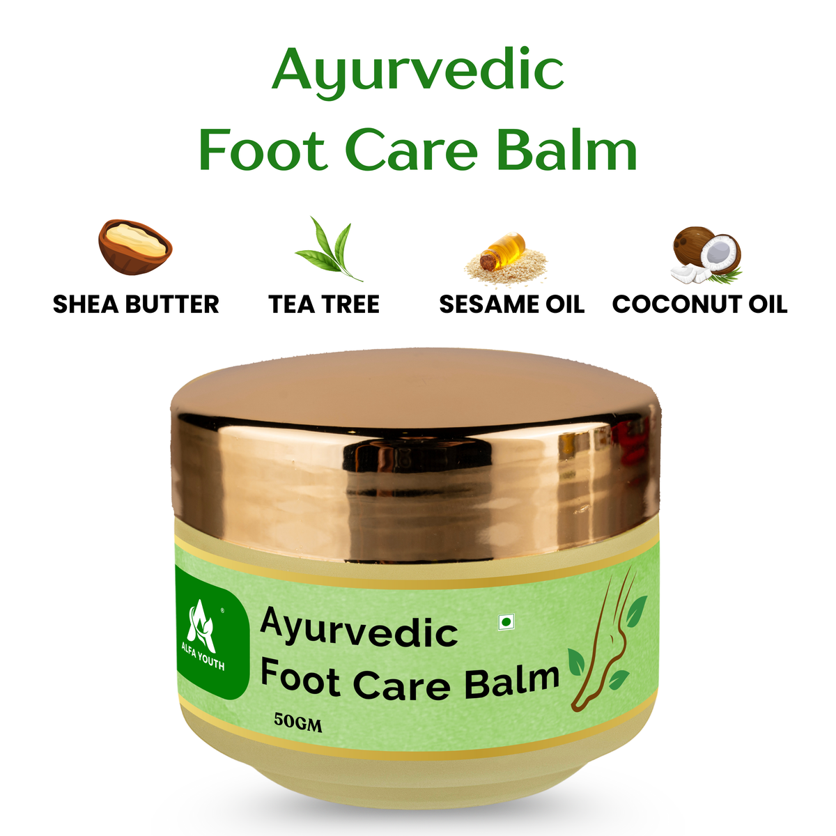 Alfa Youth Foot Balm - 50gm