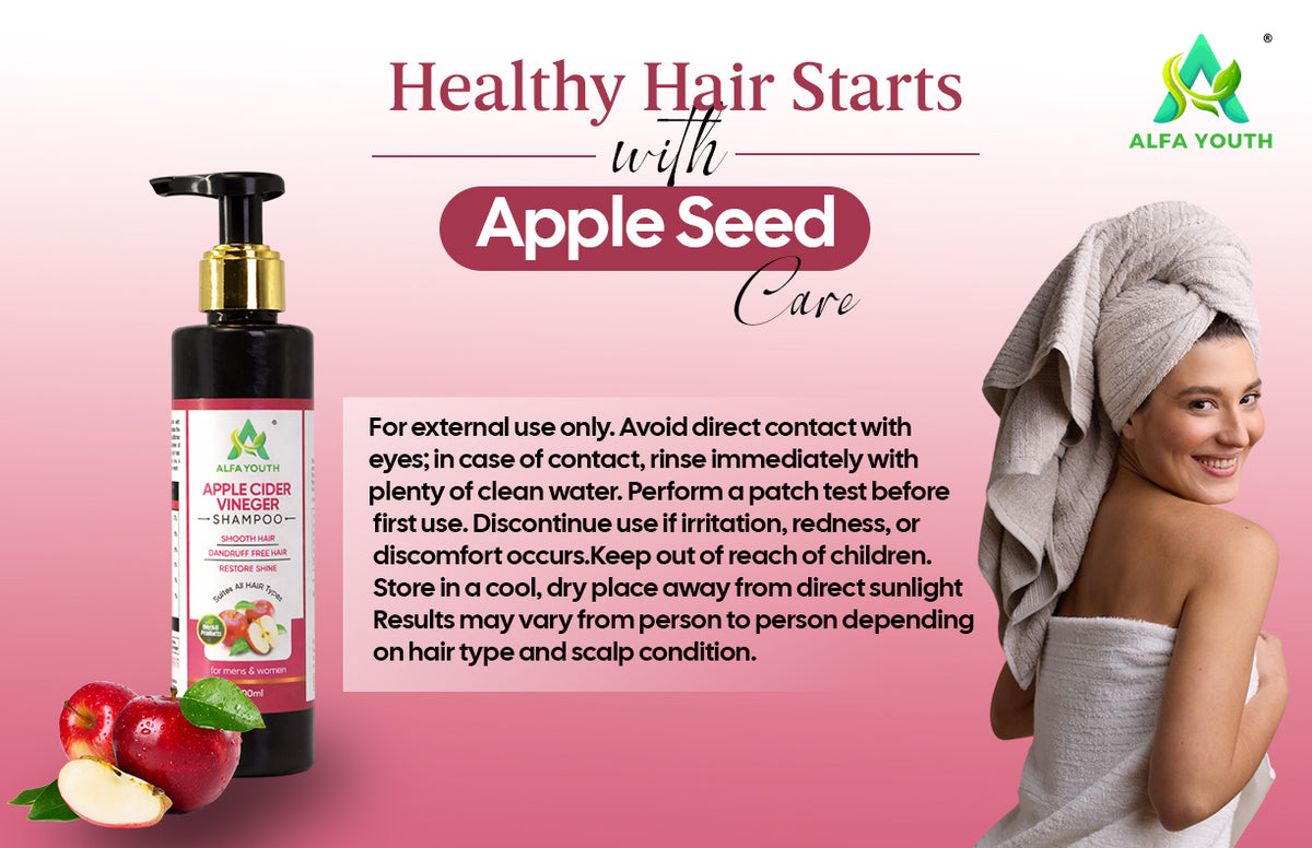 Alfa Youth Apple Cider Vinegar Shampoo - 200ml