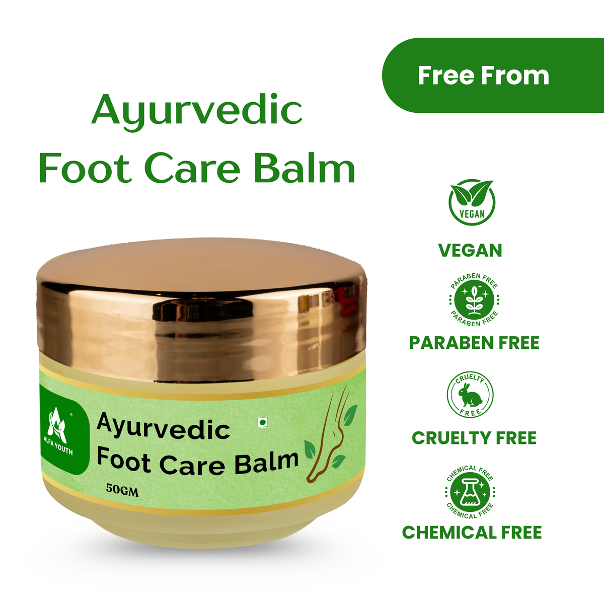 Alfa Youth Foot Balm - 50gm