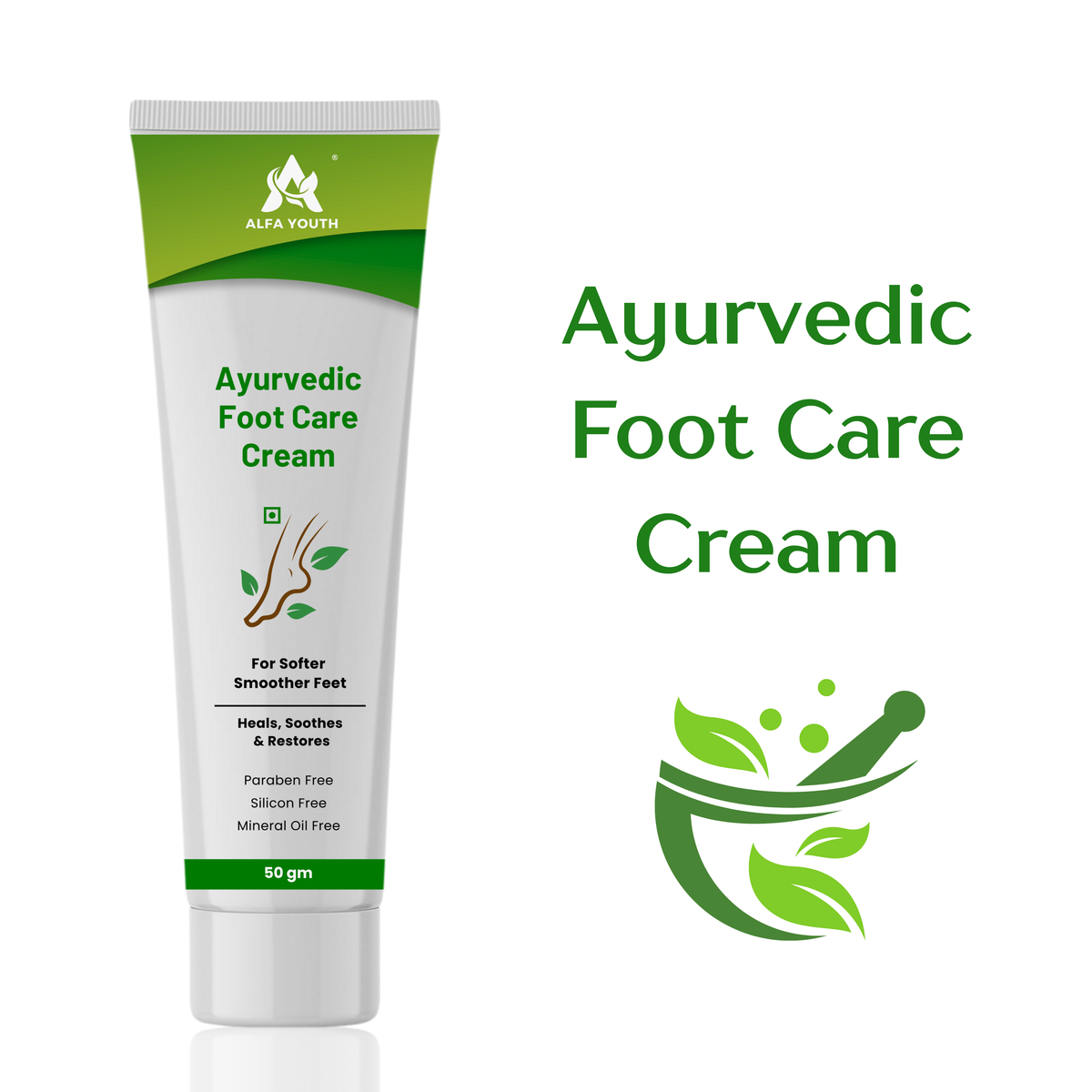 Alfa Youth Foot Cream - 50gm