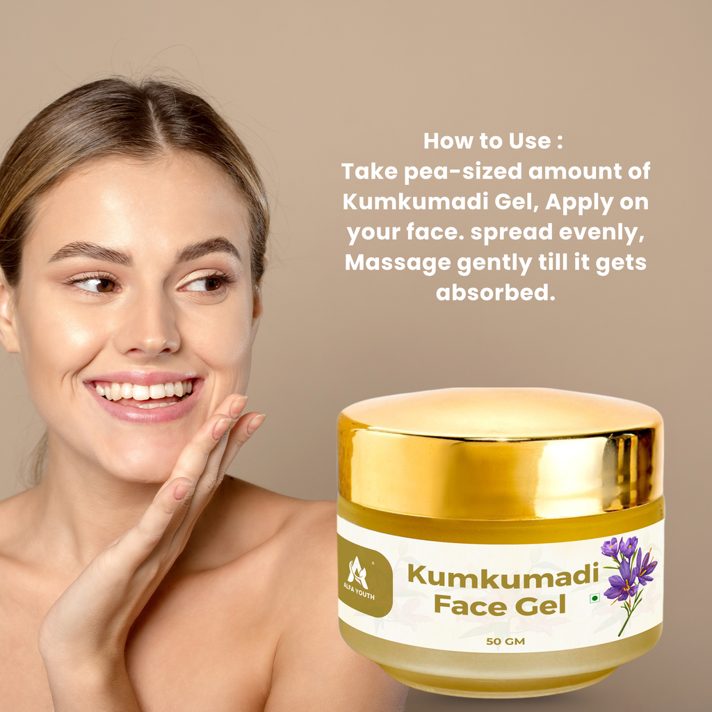 Alfa Youth Kumkumadi Face Gel - 50gm