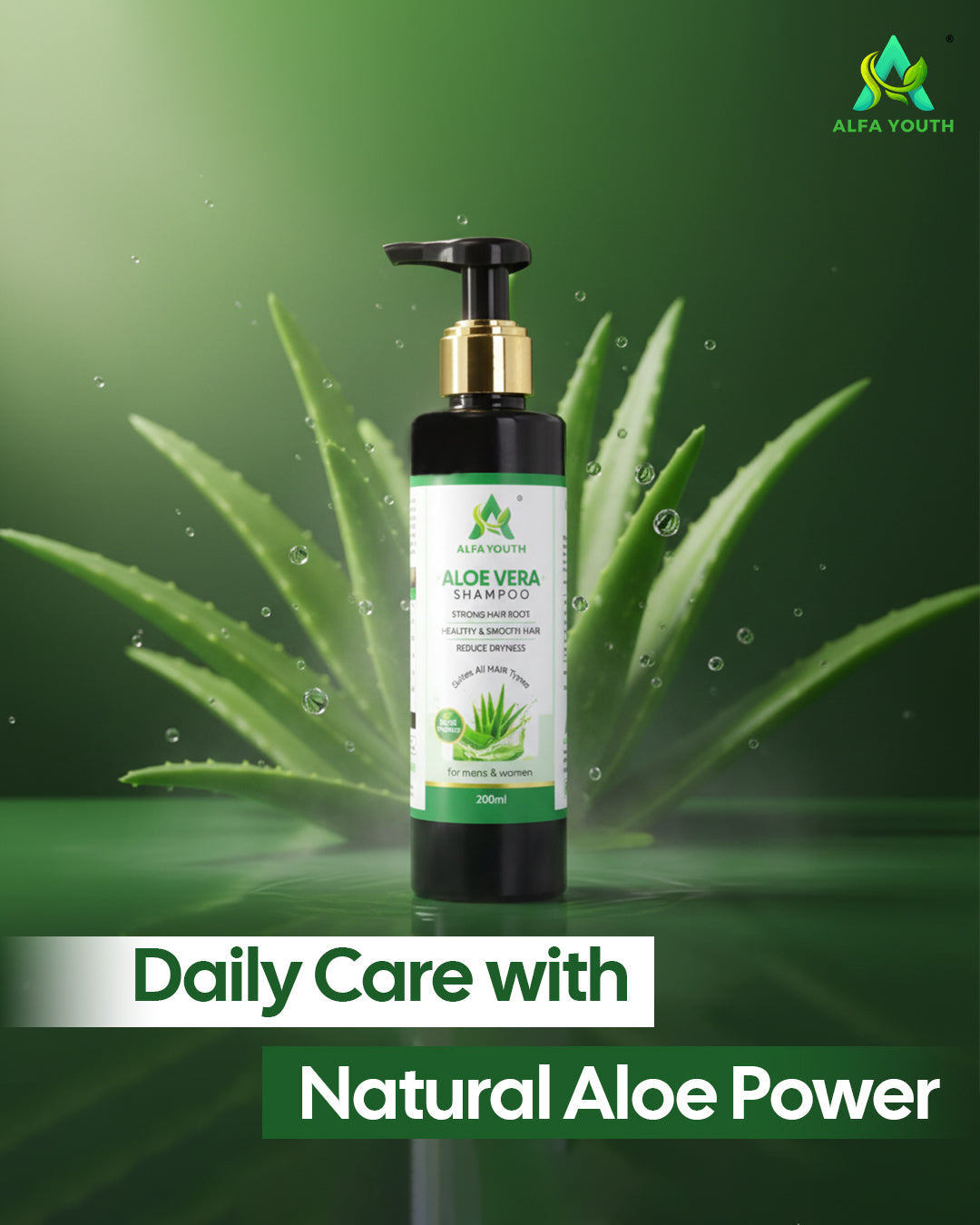Alfa Youth Aloe Vera Shampoo - 200ml