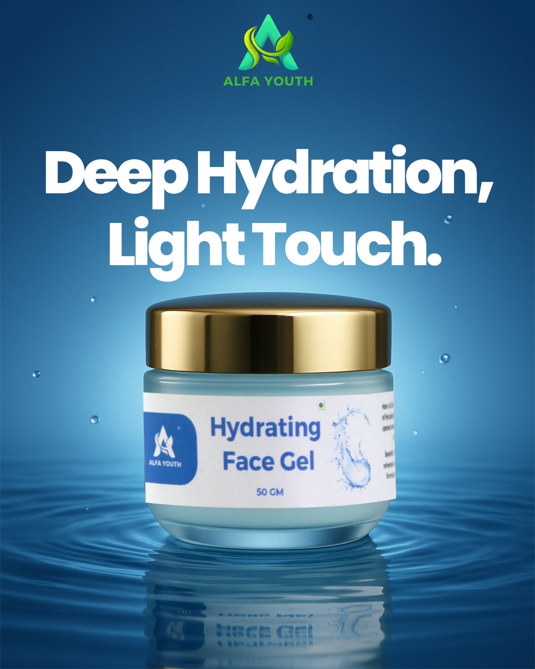 Alfa Youth Hydrating Face Gel - 50gm