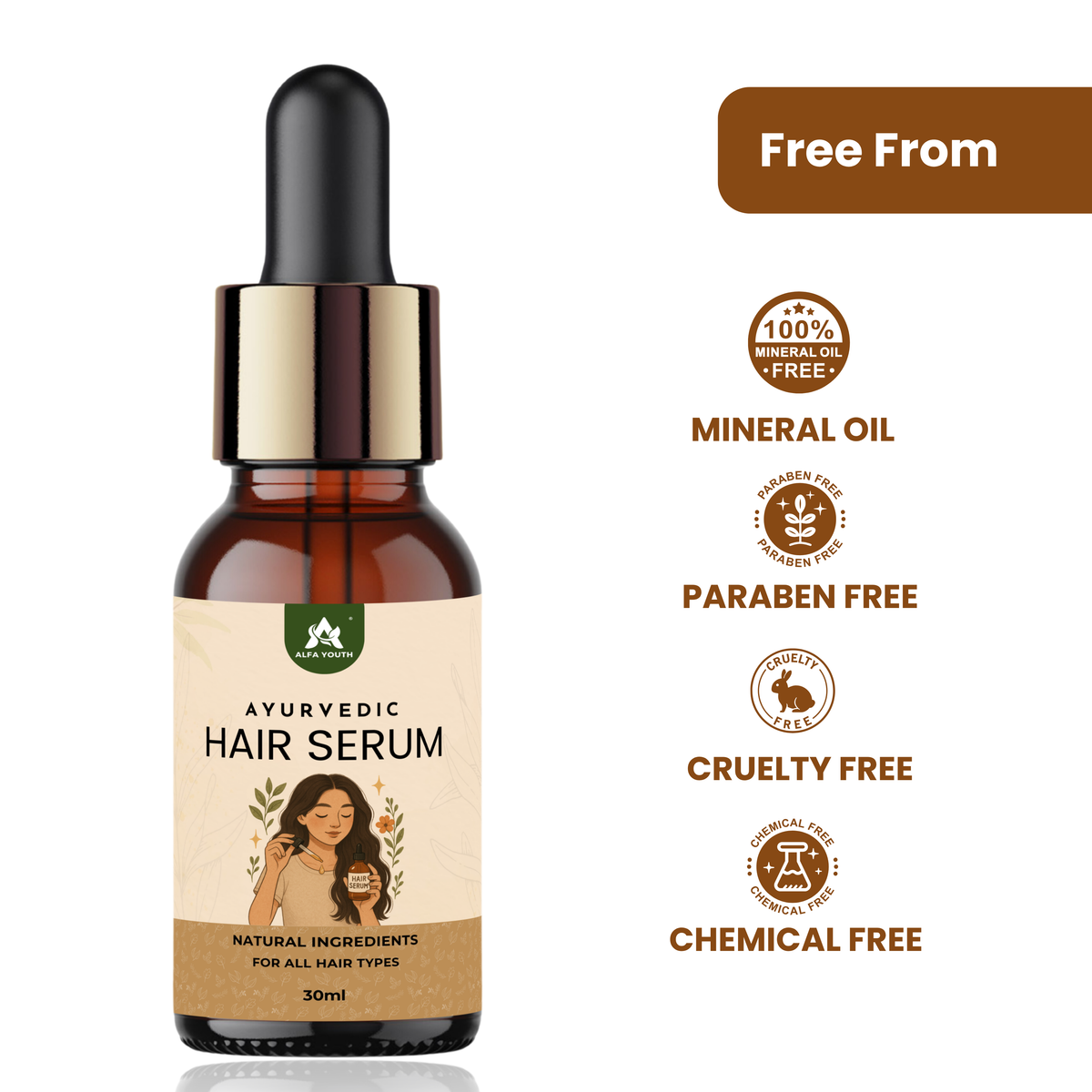 Alfa Youth Hair Serum - 30ml
