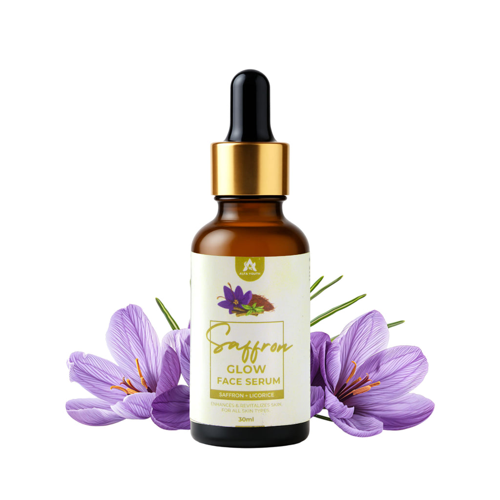 Alfa Youth Saffron Face Glow Serum - 30ml