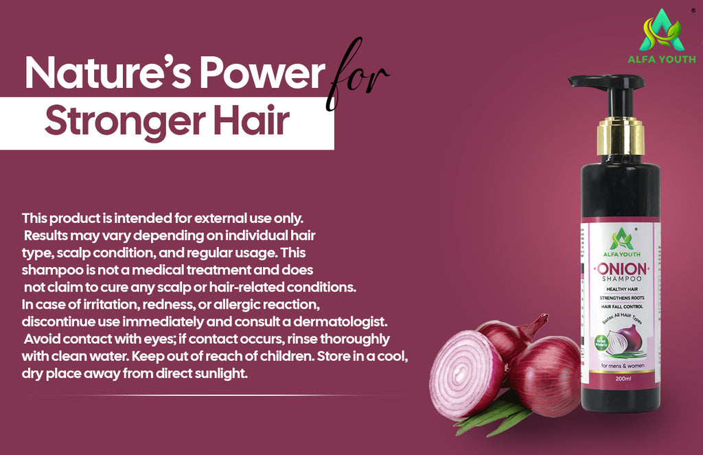 Alfa Youth Onion Shampoo - 200ml