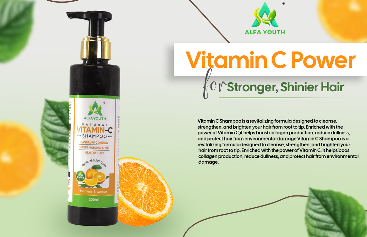 Alfa Youth Vitamin C Shampoo - 200ml
