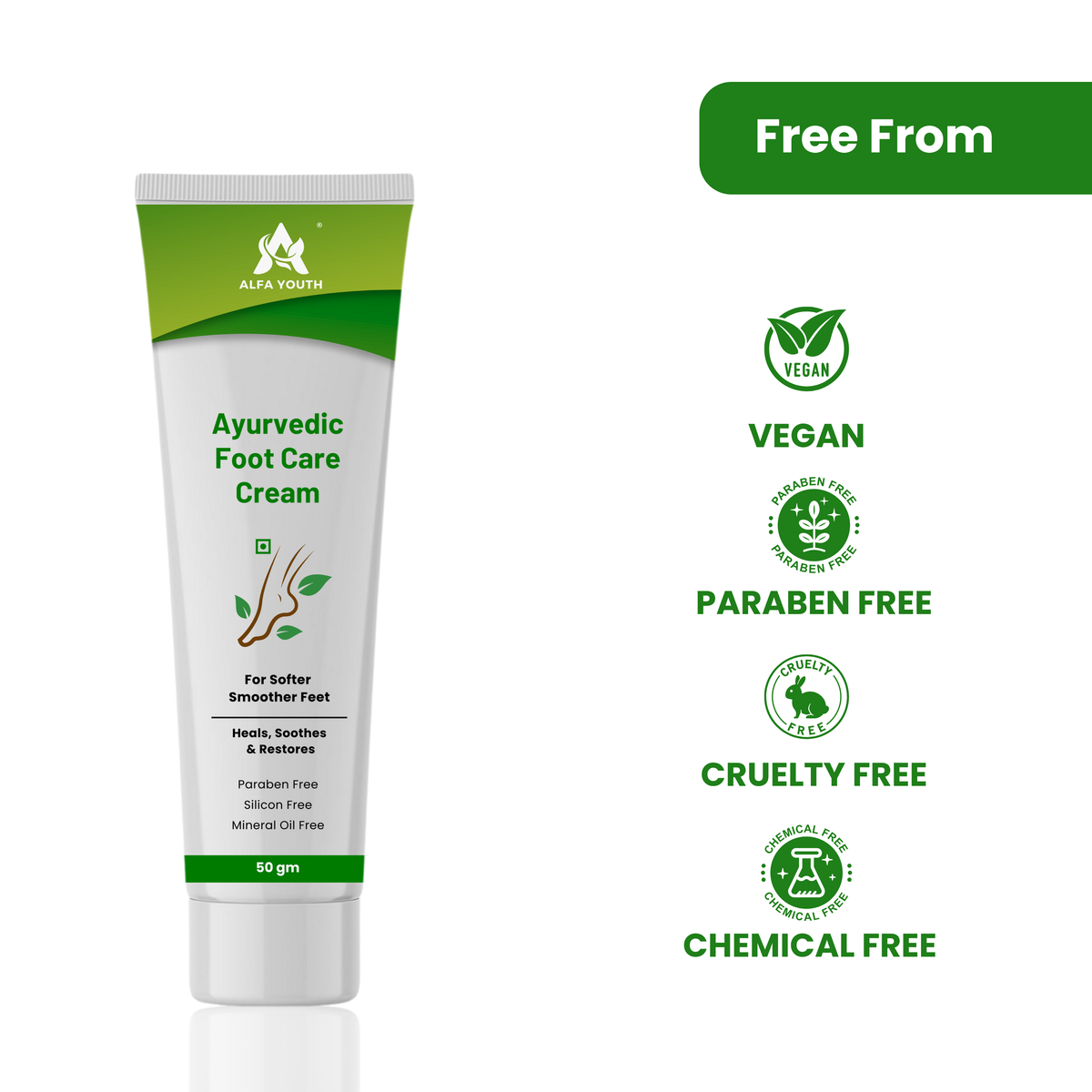 Alfa Youth Foot Cream - 50gm