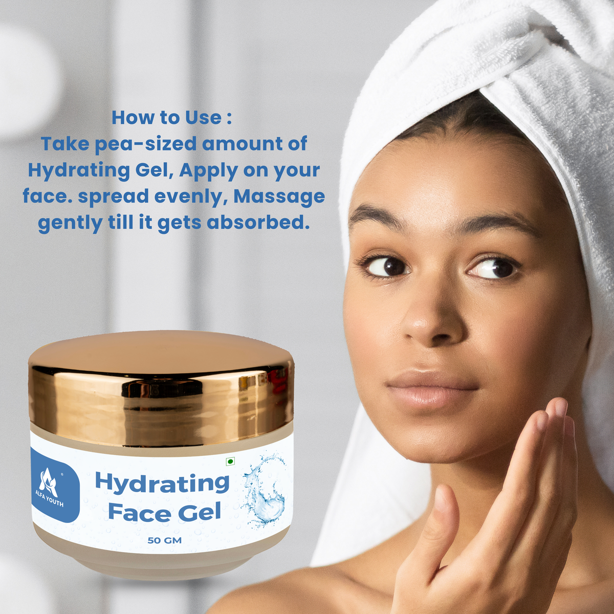 Alfa Youth Hydrating Face Gel - 50gm