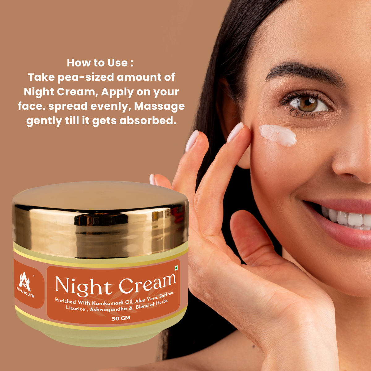 Alfa Youth Night Cream - 50gm