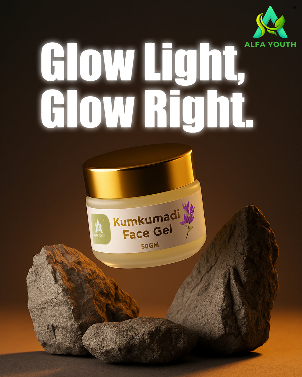 Alfa Youth Kumkumadi Face Gel - 50gm