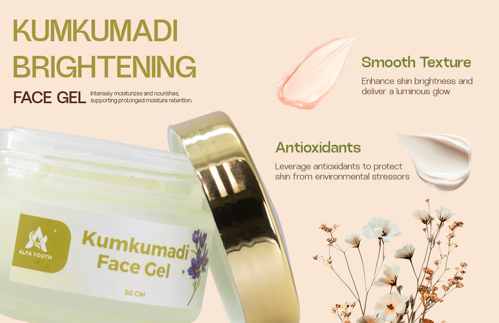 Alfa Youth Kumkumadi Face Gel - 50gm