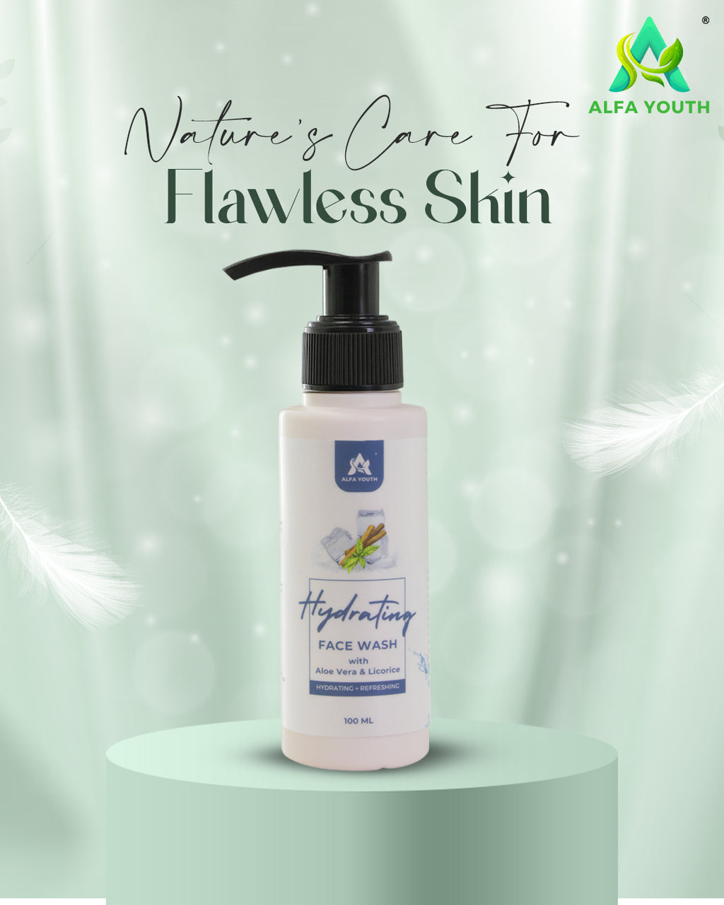 Alfa Youth Hydrating Face Wash - 100ml