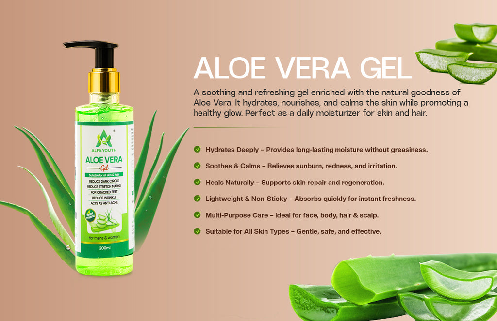 Alfa Youth Aloe Vera Gel - 200ml